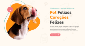 Landing Page Pet